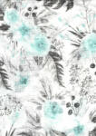  Mintás textil pelenka 1db-os - virág - babyshopkaposvar