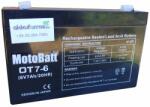 MotoBatt OT7-6 6V 7Ah zárt ólomsavas akkumulátor (MotoBatt-OT7-6)