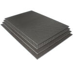  Karbonlap, 200 x 300 mm, 1 mm vastag, fekete (karbonlap1x200x300)
