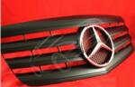  Mercedes Benz W211 2006/04 - 2009 matt fekete hűtőrács AMG stílusban
