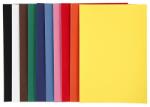  Velúr papír A4 - különböző színek / 10 db (bársonyos papír)