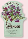 Tony Moly Szövet arcmaszk I'm Lavender Mask Sheet - 21 ml / 1 db