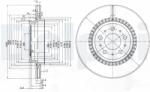DELPHI Tarcza Ham. Volvo Xc90 - centralcar - 198,05 RON