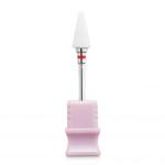 Xdeep Beauty Capăt freză Ceramic Xdeep Con, Rosu, L - 14, 0mm, 6, 0mm