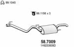 ASSO Toba esapament finala ASSO 58.7009 - automobilus
