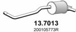 ASSO Toba esapament finala ASSO 13.7013 - automobilus