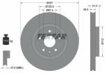 TEXTAR Disc frana TEXTAR PRO 92187103 (92187103)