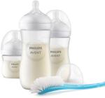 Philips Комплект за новородено Philips Avent Natural Response - с 3 шишета за хранене и четка за почистване (00A.0604.001)