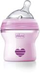Chicco Бебешко шише за хранене Chicco - Natural Feeling РР, за момиче, 150 ml, 0 m+ (N0240)