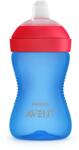 Philips Неразливаща се чаша с мек накрайник Philips Avent - Синя, 300 ml (00A.0526.001)