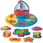 Playgro Пъзел за баня Playgro - Платноходка, 6 m+ (PG.0528)