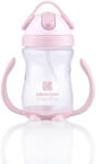 KikkaBoo Неразливаща се чаша със сламка Kikkaboo - 300 ml, Розова (31302030045)
