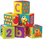 Playgro Меки кубчета за баня Playgro - С цифри и животни, 6бр. /оп (PG.0531)