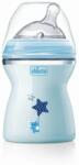 Chicco Бебешко шише за хранене Chicco - Natural Feeling РР, за момче, 250 ml, 2 m+ (N0243)