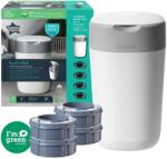 Tommee Tippee Хигиенен кош за пелени Tommee Tippee - Twist and Click, с 4 касети (TT.0155)