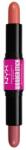 NYX Professional Makeup Wonder Stick Blush fard de obraz 8 g pentru femei 02 Honey Orange And Rose