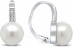 Brilio Silver Cercei fermecători din argint cu perle și zirconii EA94