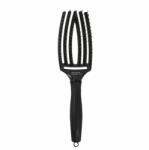 Olivia Garden Perie profesionala de par cu peri de mistret si nailon Fingerbrush Midnight Desert - Black Onyx (5414343018281)