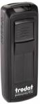 TRODAT Bélyegzõ TRODAT Pocket Printy 9512 zseb fekete ház fekete párna (9512F/F) - tonerpiac