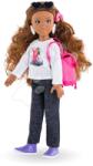 Corolle Păpușa Mélody Shopping Set Corolle Girls cu păr lung șaten 28 cm 6 accesorii de la 4 ani (CO600080) Papusa