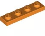 LEGO® 3710c4 - LEGO narancssárga lap 1 x 4 méretű (3710c4)