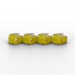 Lindy RJ45 Port Locks YELLOW 20pcs. 40483 (40483)
