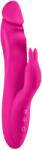 FemmeFunn Vibrator Booster Rabbit FemmeFunn, 7 Moduri Vibratii, 3 Moduri Rotatii, Silicon Premium, USB, Roz, 21.6 cm Vibrator