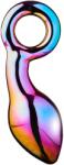 DreamToys Dop Anal Chunky cu Inel, Sticla, Multicolor, 13 cm