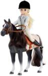 Lottie Jockey Doll cu un cal (DDLT054) Figurina