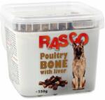 Rasco kutyasnack - baromfi csont májjal 2, 5cm 550 g