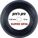 Pro's Pro Tenisz húr Pro's Pro Super Spin (12 m) - black
