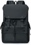  Dollcini Laptop táska, férfi üzleti hátizsák, vízálló, üzleti utazáshoz, családi utazáshoz, fekete