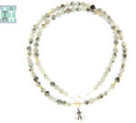  Colier Jasp Kiwi Natural Rotund 4-4, 9 mm - Accesorii de Argint 925 - Gold Filled - concepttropic - 99,00 RON