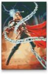  Gyémántszemes festmény - Thor 1 Méret: 40x60cm, Keretezés: Kartonlemezen, Gyémántok: Kerek