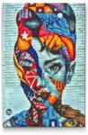  Gyémántszemes festmény - Audrey Hepburn Méret: 40x60cm, Keretezés: Műanyagtáblával, Gyémántok: Négyzet alakú