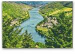  Gyémántszemes festmény - Mosel folyó Méret: 40x60cm, Keretezés: Kartonlemezen, Gyémántok: Kerek