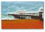  Gyémántszemes festmény - Brightoni kikötő, Anglia Méret: 40x50cm, Keretezés: Műanyagtáblával, Gyémántok: Négyzet alakú