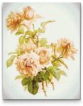  Gyémántszemes kirakó - Vintage virágok IV Méret: 30x40cm, Keretezés: Keret nélkül (csak a vászon), Gyémántok: Kerek