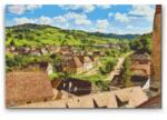  Gyémántszemes festmény - Berethalom, Románia Méret: 40x60cm, Keretezés: Keret nélkül (csak a vászon), Gyémántok: Négyzet alakú