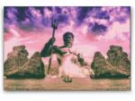  Gyémántszemes festmény - Poszeidón 2 Méret: 40x60cm, Keretezés: Keret nélkül (csak a vászon), Gyémántok: Négyzet alakú