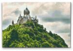  Gyémántszemes festmény - Cochem, Németország Méret: 40x60cm, Keretezés: Kartonlemezen, Gyémántok: Kerek
