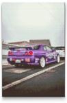  Gyémántszemes festmény - Nissan Skyline Méret: 40x60cm, Keretezés: Keret nélkül (csak a vászon), Gyémántok: Kerek