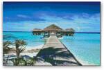  Gyémánt kirakó - Megpihenünk a tengernél Méret: 40x60cm, Keretezés: Kartonlemezen, Gyémántok: Kerek