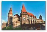  Gyémántszemes festmény - Vajdahunyadi vár, Románia 2 Méret: 40x60cm, Keretezés: Műanyagtáblával, Gyémántok: Kerek