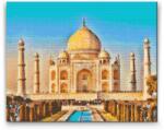  Gyémántszemes festmény - Taj Mahal Méret: 40x50cm, Keretezés: Keret nélkül (csak a vászon), Gyémántok: Kerek