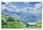  Gyémántszemes festmény - Oberstdorf az Alpokban Méret: 40x60cm, Keretezés: Műanyagtáblával, Gyémántok: Kerek