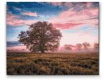  Gyémántszemes festmény - Magányos fa 3 Méret: 30x40cm, Keretezés: Kartonlemezen, Gyémántok: Négyzet alakú