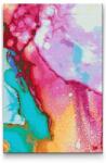  Gyémántszemes festmény - Színes művészet Méret: 40x60cm, Keretezés: Kartonlemezen, Gyémántok: Kerek