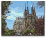  Gyémántszemes kirakó - Sagrada Família Méret: 30x40cm, Keretezés: Kartonlemezen, Gyémántok: Négyzet alakú