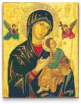 Gyémántszemes festmény - Madonna 2 Méret: 30x40cm, Keretezés: Keret nélkül (csak a vászon), Gyémántok: Kerek
